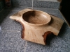 Oak wood wing bowl