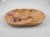 Oval tray top view