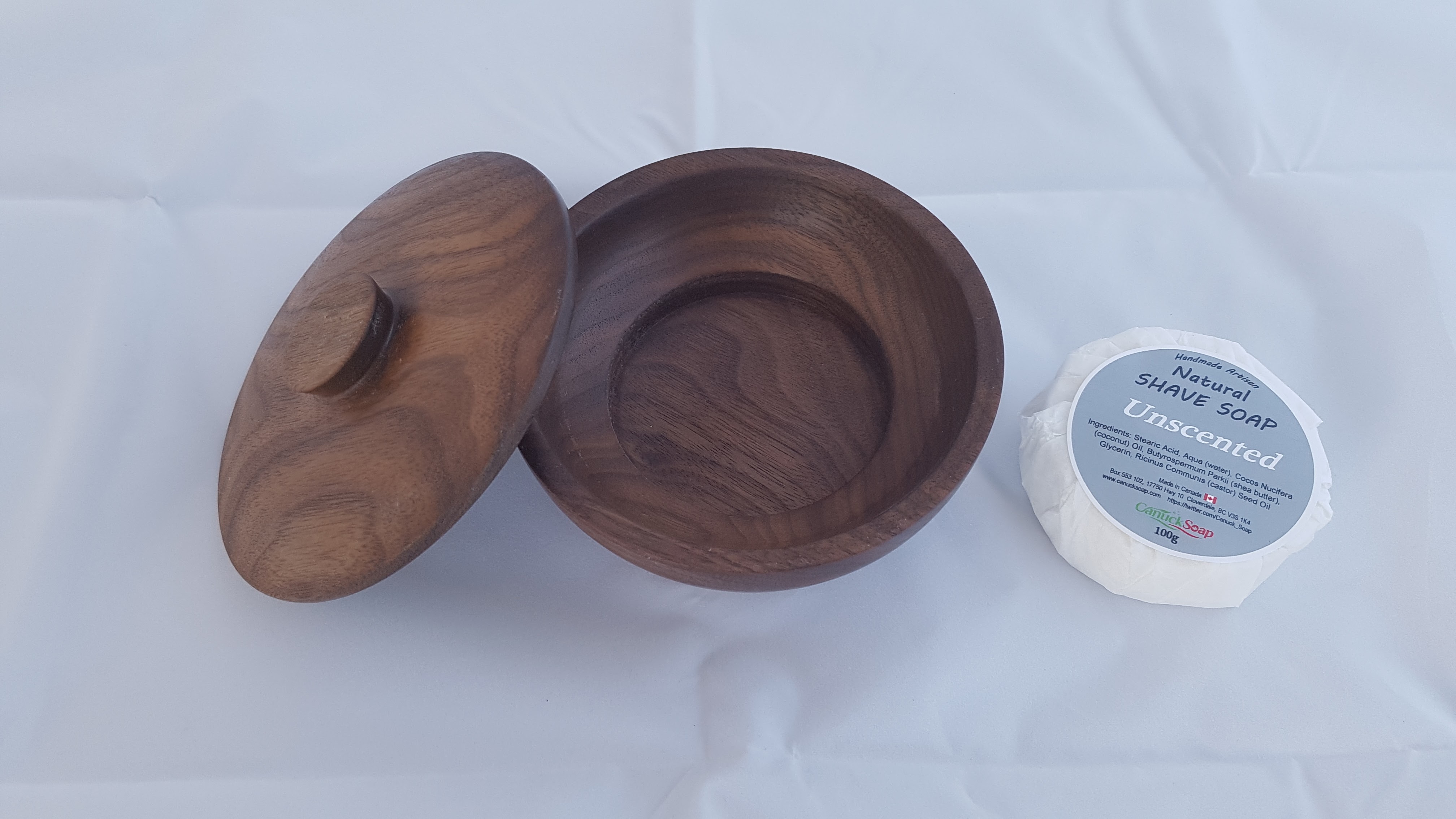 Walnut wood Shaving bowl