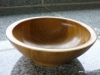 small cherry wood bowl