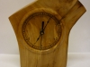 Arbutus wood clock