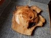 Maple Root burl platter bottom