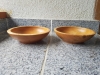 Maple wood bowls