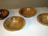 Maple wood salad bowl