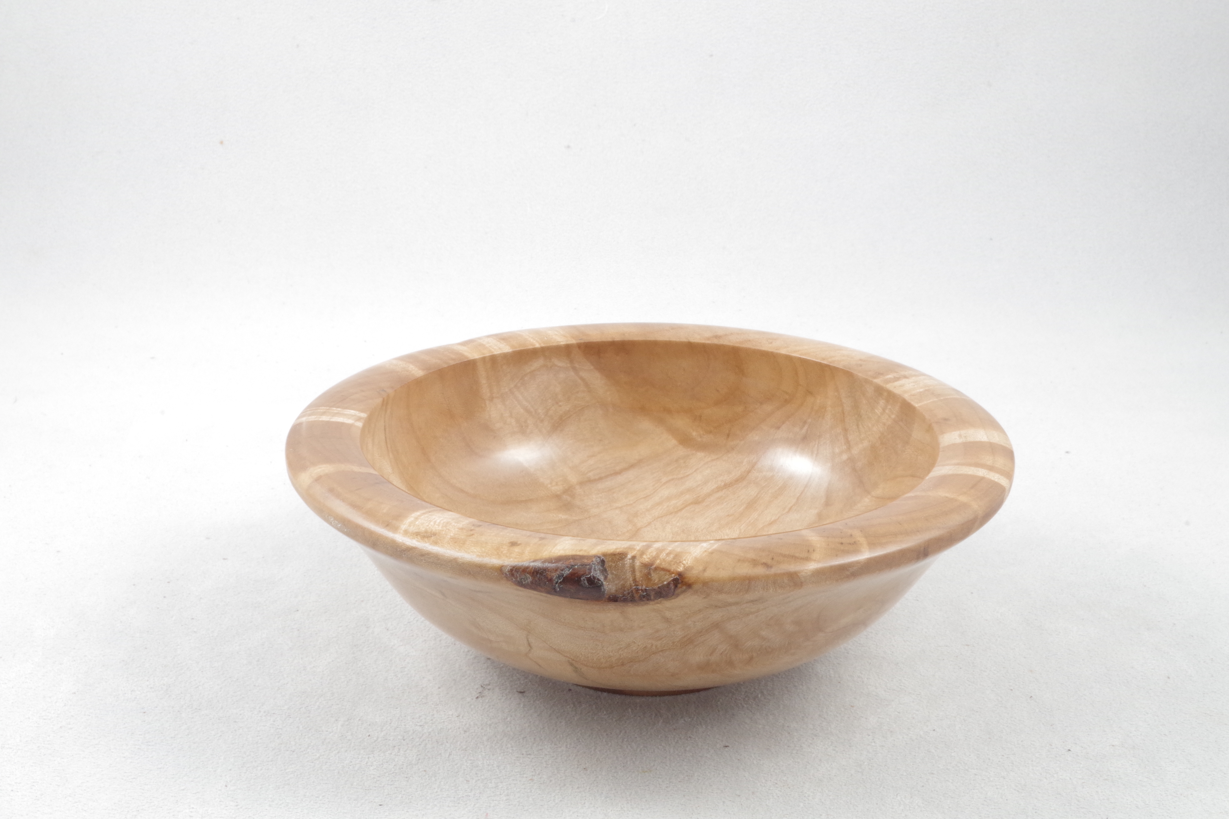Maple burl bowl
