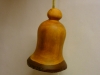 Cherry wood Christmas bell