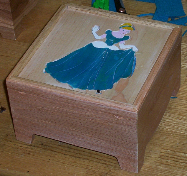 Cinderella jewellery box