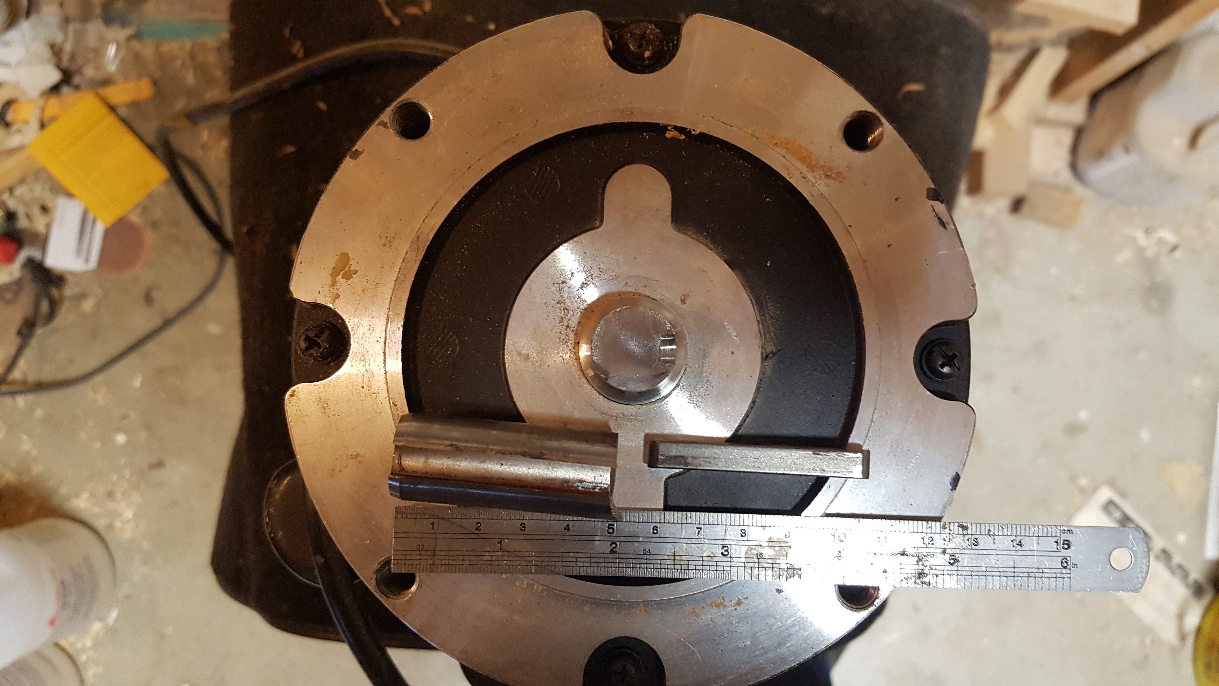 Broken shaft