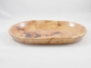 Oval tray side view
