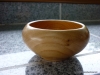 cherry wood bowl - closed form