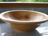 large bowl - unknown softwood