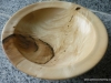 maple crotchwood bowl top view