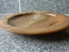 medium walnut crotchwood plate