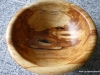 spalted walnut wood bowl - 2 top view