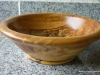 spalted walnut wood bowl